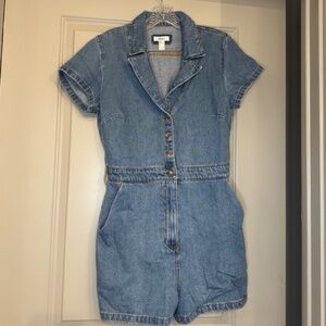 Forever 21 Woman's Denim Romper